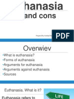 Euthanasia: Pros and Cons