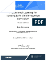 Child Protection Curriculum