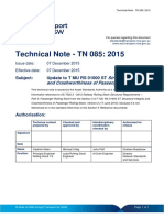 T MU RS 01000 ST - Structural Integrity and Crashworthiness of Passenger Rolling Stock