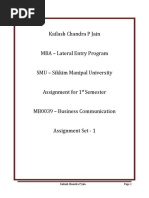 Download MB0039 Business Communication by Kilash Jain SN36202655 doc pdf