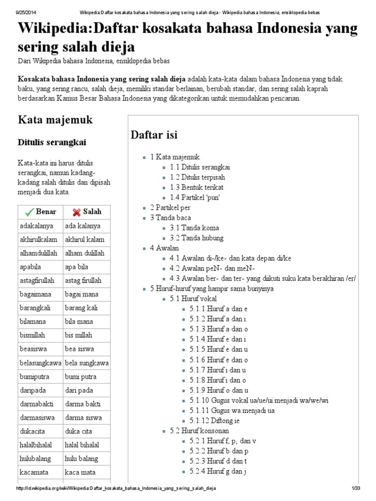 Kata Baku Adalah Wikipedia KATAKU