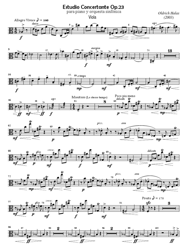 Estudio Concertante | PDF | Formas musicales | Música clásica