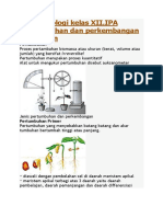 Materi Biologi Kelas XII