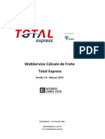 Manual CalculoFrete ICS Webservice V1