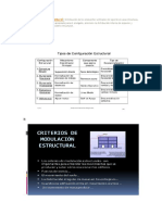 Configuración Estructural