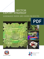 Nepal-National Export Strategy-Handmade Paper