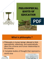 Philosophical Roots of Education (1)