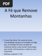 A Fé Que Remove Montanhas - Palestra Espírita