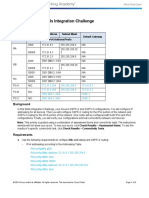 8.4.1.2 Packet Tracer - Skills Integration Challenge Instructions