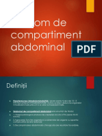 Sindrom de Compartiment Abdominal