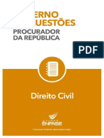 Caderno de Questoes MPF Direito Civil