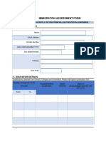 Canada - Express Entry Pre-Evaluation Form