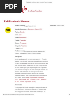 Rabiblando Del Orinoco _ Libro Rojo de La Fauna Venezolana