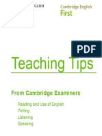 B2 Teaching Tips PDF