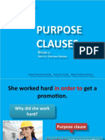 Xpl11 Purpose Clauses