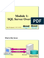 Module 01 - SQL Server Overview