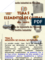 Tema 5 Elementos de Caudal Parte 2