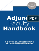 adjunct faculty handbook 2017-18 digital