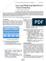 A Survey of Various Load Balancing Algorithms in Cloud Computing PDF