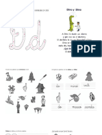 Guias para Cuaderno Letra D