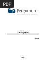 Catalog a Cao