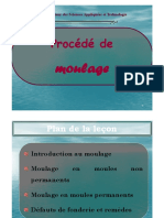 Procédé de Moulage