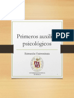 Primeros auxilios psicológicos tras desastres