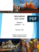 DLI Bulgarian - Vol 01 Less 01-15