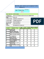 III B.Tech II Semester (R07) Regular Exam Results for Ramanjulu Muddasetty