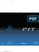 Technology Reference Guide: 2015 Fit EX and EX-L