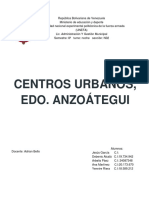 Centros Urbanos Anzoategui