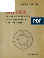 GHYKA, M. - Estética de Las Proporciones