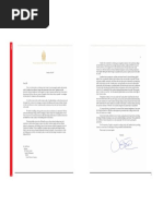 Trudeau Letter to Bezos