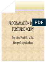 Programacin de La Fertirrigacin