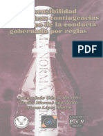 In Sensibilidad A Unas U Otras Contingencias en El Marco de La Conducta Gobernada Por Reglas