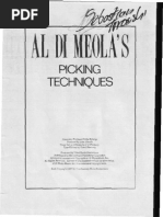 Al Di Meola S Picking Techniques Pdf