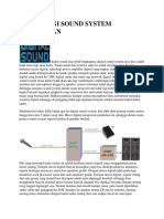 Teknologi Sound System Masa