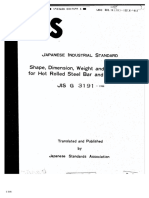 Jis G3191 1966 PDF