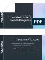 Instalasi Listrik Rumah - Bangunan