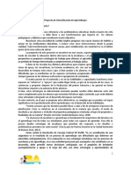 Documento de Apoyo Al Proyecto de Intensificaciòn de Aprendizajes. DEM