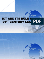 Ict and Its Role On The 21st Century