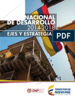 PND 2014-2018 Ejes y Estrategias
