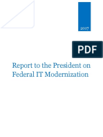 2017.09 Report to the President on IT Modernization