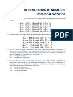 Ejercicios de Generacion de Numeros Pseudoaleatorios