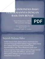 2 B Sejarah Dan Fungsi Bahasa Indonesia Baku