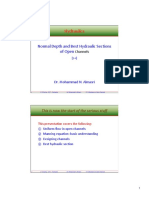 (7-1) Normal Depth and Best Hydraulic Sections of Open Channels PDF