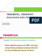 3pengental, Pemantap Makanan Dan Pengawet