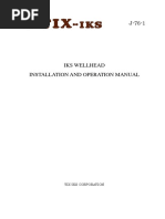 J-76-1 IKS Wellhead Installation and Operation Manual