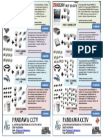 Pandawa CCTV Pandawa CCTV: Paket 4 Channel 1.3 MP Paket 4 Channel 2 MP