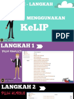 Manual Pengguna - Pendaftaran Kursus Di KeLIP